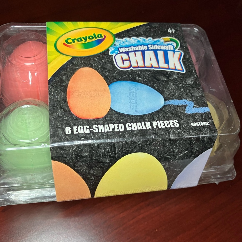Crayola Egg Shaped Chalks